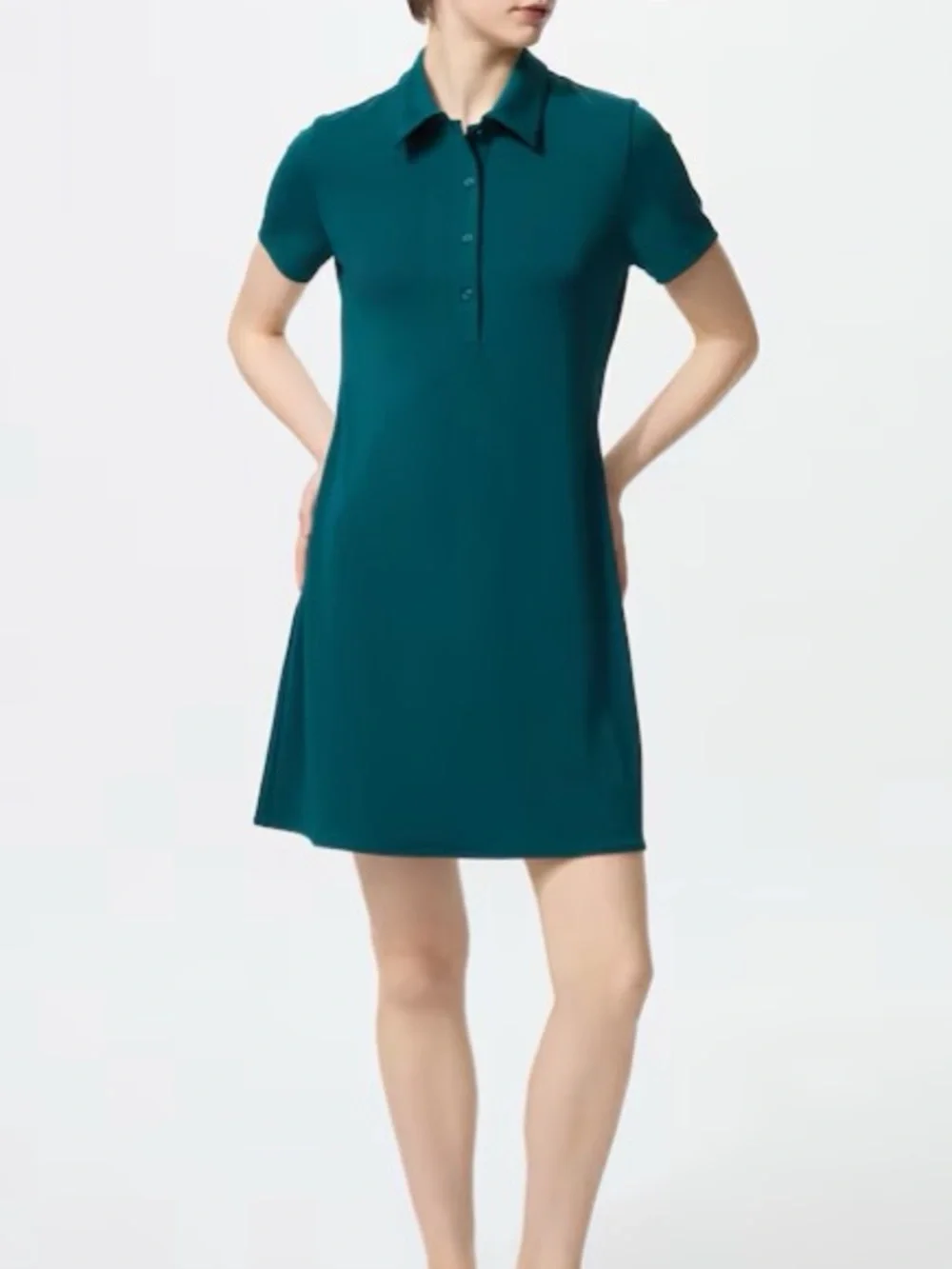 uniqlo a line mini dress Uniqlo | Dresses | Uniqlo Teal Polo Aline Mini Dress